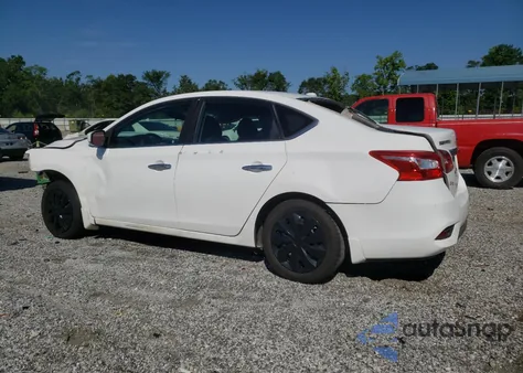 2017 Nissan Sentra S z USA, uszkodzony, nr VIN 3N1AB7AP3HY279757
